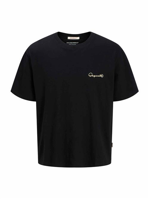 Jack & Jones Junior Shirts 'JORACAPULCO'  lysegul / sort / hvid