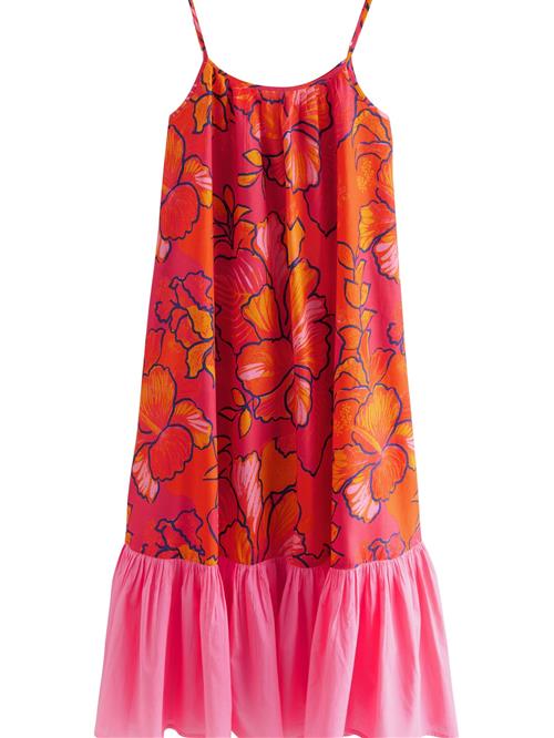 Next Kjole  navy / pink / rød