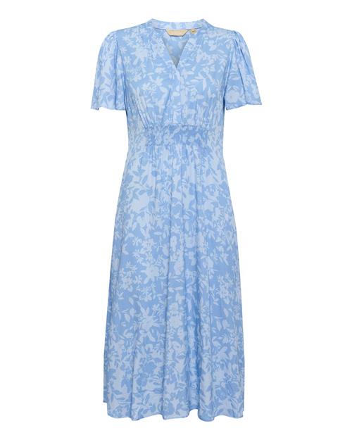 CULTURE Sommerkjole 'Jenny'  lyseblå / hvid