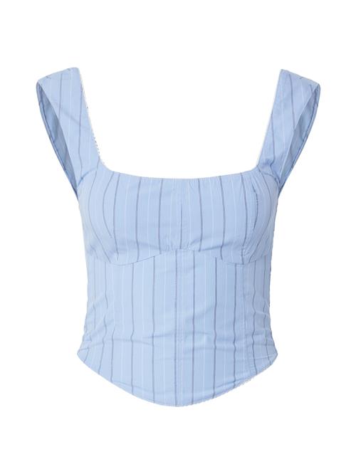 Monki Overdel  marin / lyseblå / hvid