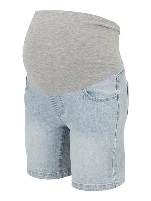 MAMALICIOUS Jeans 'MLOslo'  blue denim / grå-meleret