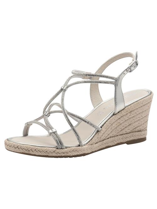 Tamaris Sandaler med rem  beige / sølv