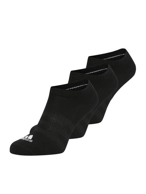 ADIDAS PERFORMANCE Sportssokker 'Thin and Light Sportswear Low-Cut 3 Pairs'  sort / hvid