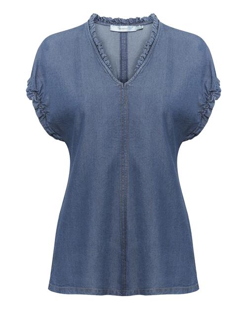 InWear Bluse 'RachelI'  blue denim / mørkeblå