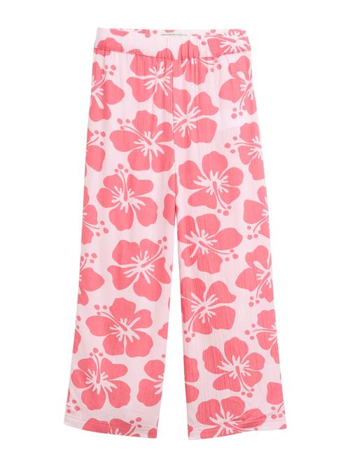 Se TOM TAILOR Bukser  lyserød / hvid hos About You