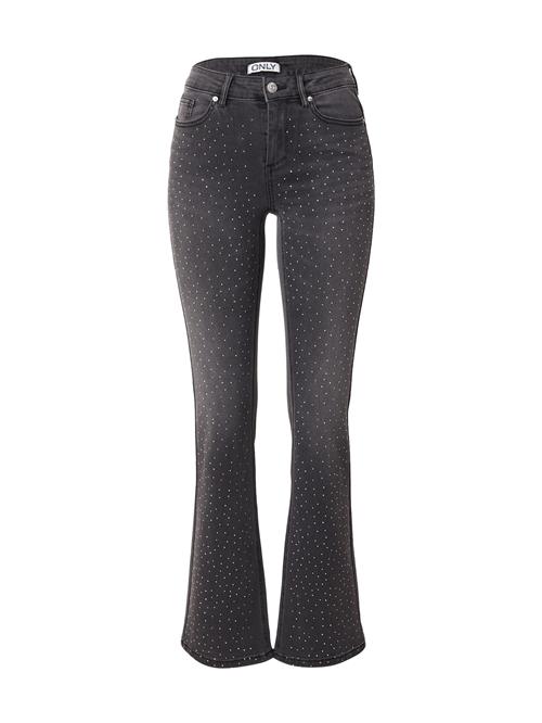 ONLY Jeans 'ONLWAUW'  black denim / sølv