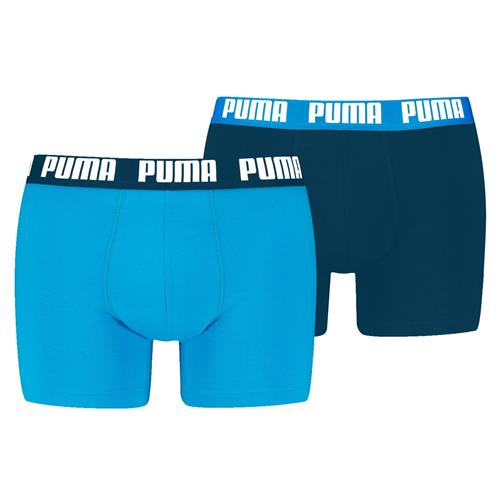 PUMA Boksershorts  marin / azur / hvid