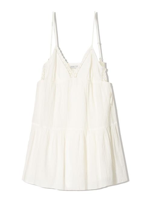 Bershka Sommerkjole  ecru