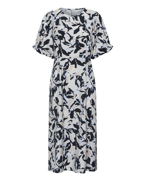 Kaffe Kjole 'Paco'  natblå / azur / hvid