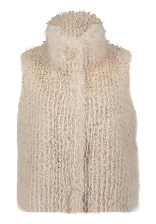 Amber & June Vest  beige