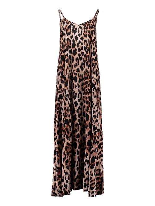 Hailys Kjole 'Nu44ala'  beige / brun / lysebrun / sort