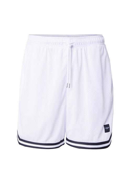 JACK & JONES Bukser 'JPSTKARL'  marin / hvid