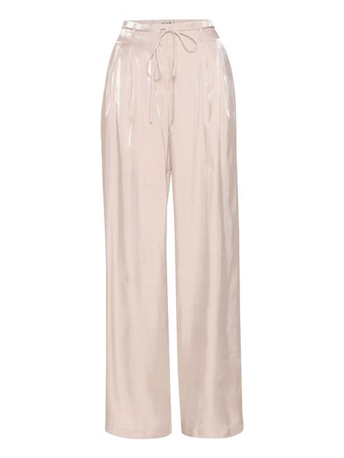 Se ICHI Bukser med lægfolder 'Raddix'  gammelrosa hos About You