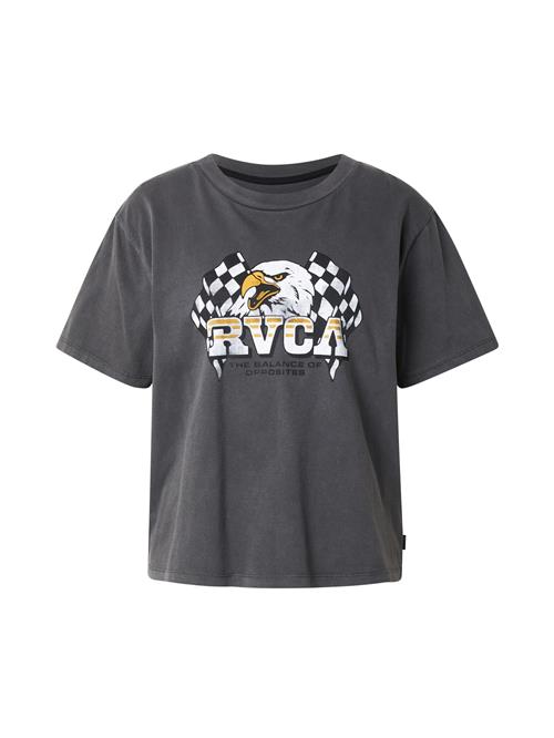 RVCA Shirts 'RACE DAY'  sennep / mørkegrå / sort / hvid