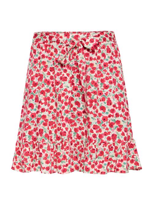 ICHI Nederdel 'IHAYA'  grøn / pink / hvid