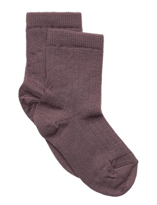 mp Denmark | Wool Rib Socks | 22/24
