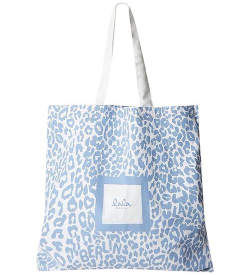 Lala Berlin Shopper - Maja - Light Blue Leo