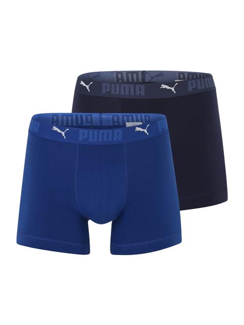 PUMA Boksershorts  blå / navy / hvid