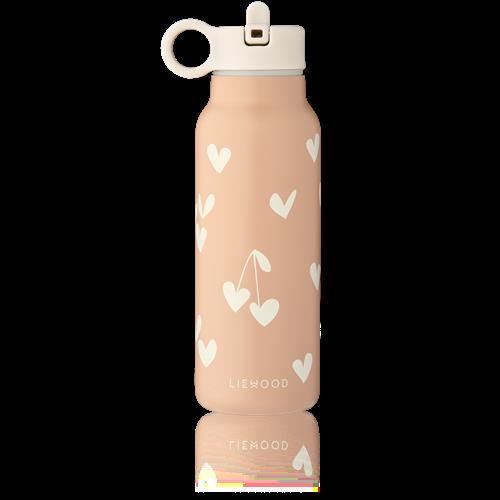 Liewood Falk Vandflaske 350 Ml Sweethearts / Pale Tuscany  Sweethearts / Pale Tuscany-One Size  Beige  One Size  unisex