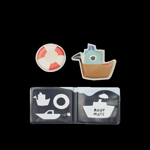 Liewood Waylon Bogen Om Magisk Vand Sailing / Sandy  Sailing / Sandy-One Size  Creme  One Size  unisex