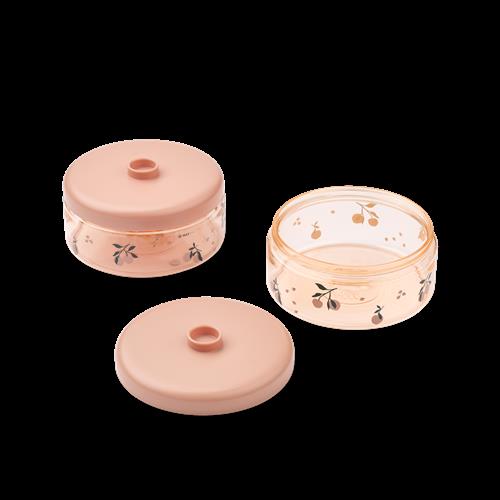 Liewood Dominique Food Tritan-bokse 500 Ml 2-pak Peach / Sea Shell  Peach / Sea Shell-One Size  Creme  One Size  unisex
