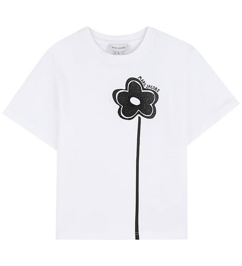 Little Marc Jacobs T-shirt - Hvid m. Sort