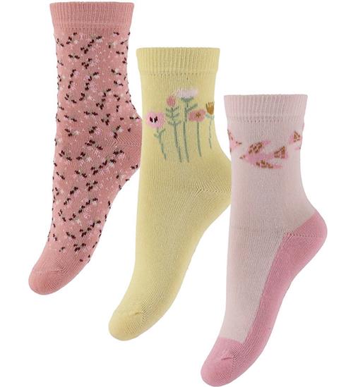 Minymo Strømper - 3-pak - Delicacy