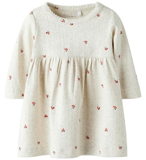 Name It Kjole - Hulmønster - NbfBerries - Peyote Melange