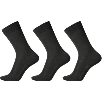 Egtved Strømper 3P Organic Cotton Socks Sort Str 45/48