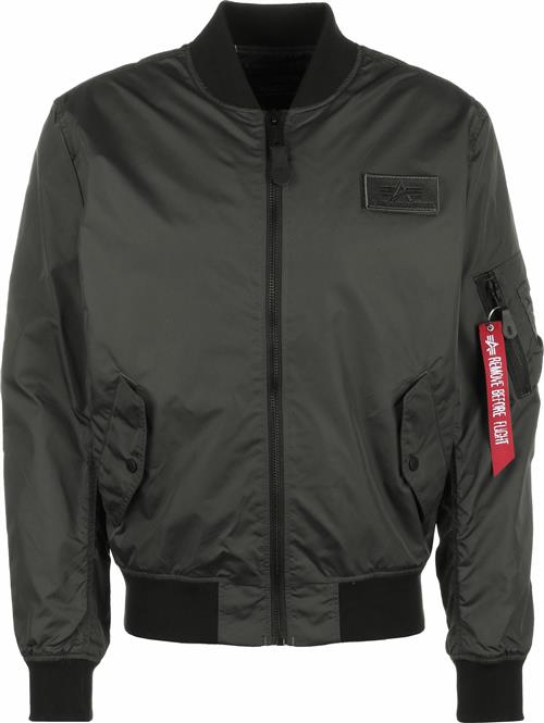 ALPHA INDUSTRIES Overgangsjakke  antracit / rød / sort / hvid