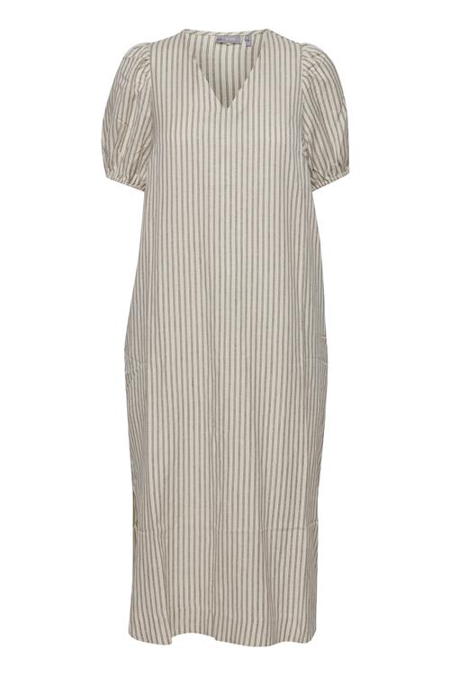 Fransa Kjole  lysegrå