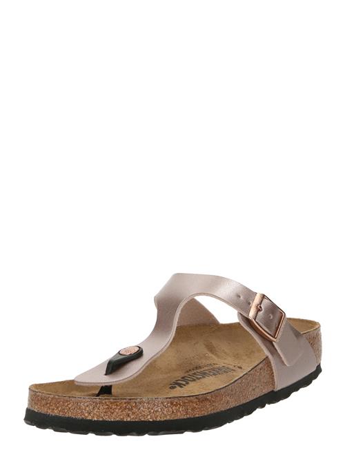 BIRKENSTOCK Klipklappere 'Gizeh'  rosa guld