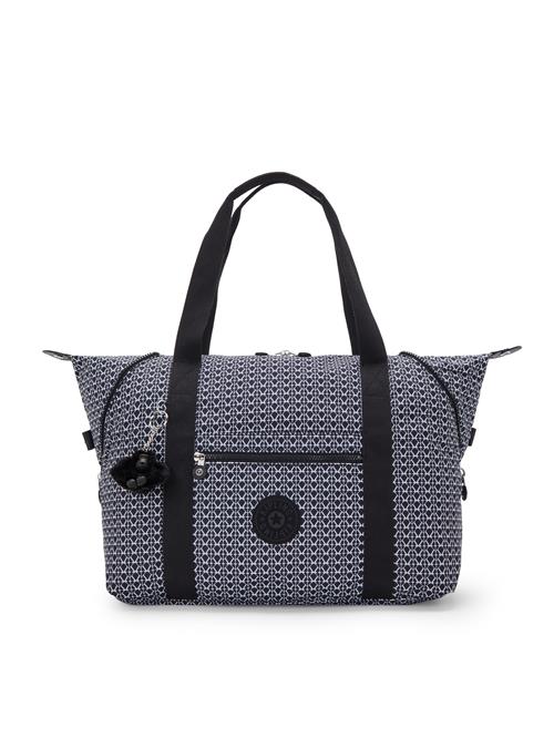 KIPLING Shopper 'Art M'  sort / hvid