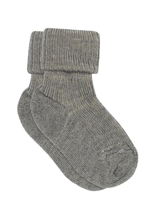 mp Denmark | Wool Rib Baby Socks | 29/32