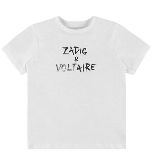 Zadig & Voltaire T-shirt - Hvid m. Print