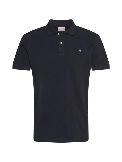 KnowledgeCotton Apparel Bluser & t-shirts 'Rowan'  navy / hvid