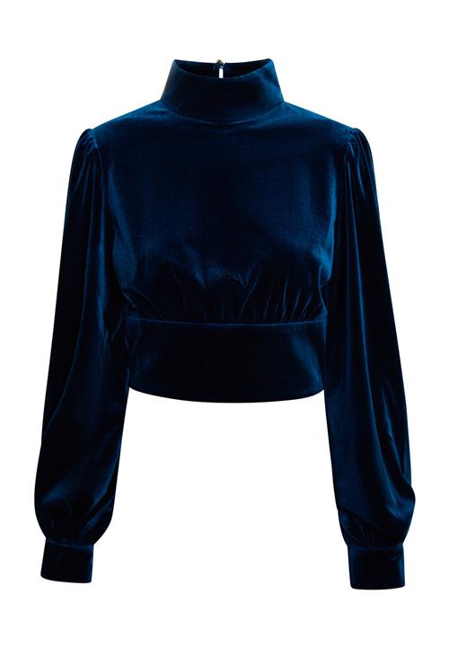 faina Bluse  mørkeblå