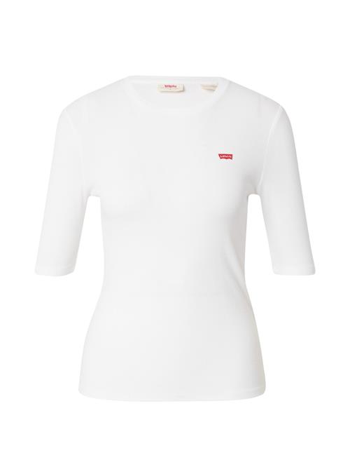 LEVI'S ® Shirts 'Luca Slim Tee'  rød / hvid