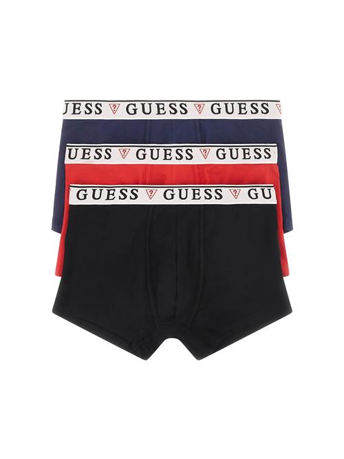 GUESS Boksershorts  blå / rød / sort