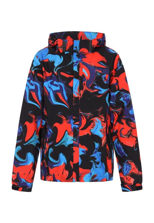 Exide Overgangsjakke  turkis / indigo / lys rød / sort