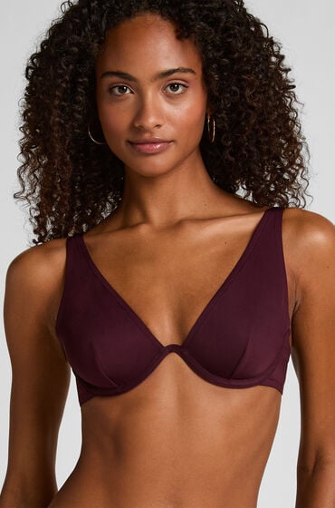 Hunkemöller Neopren bikinitop Lilla