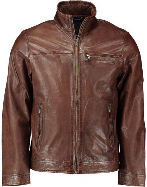 Mens lamb leather