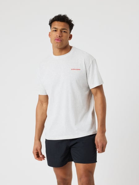 Björn Borg Borg Gym Oversized T-shirt Grå, XL