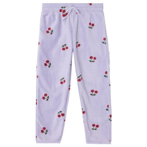 Kuling Northpole Fleece-bukser Violet Cherry Violet Cherry 98/104 cm  Lilla  98/104 cm  unisex