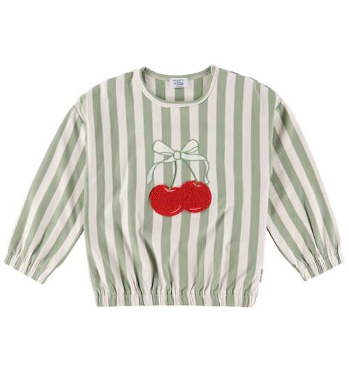 Hust and Claire Sweatshirt - HCSicilia - Quartzstribet m. Kirseb