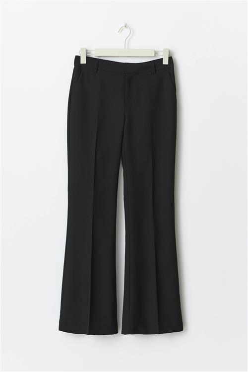 Gina Tricot - Tall relaxed trousers - vide habitbukser - Sort - 38 - Dame