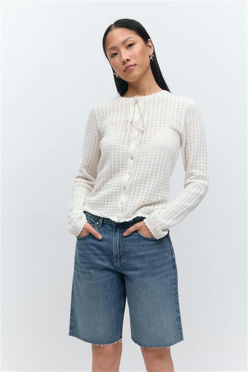 Gina Tricot - Denim jorts - Denim shorts - Blå - 38 - Dame