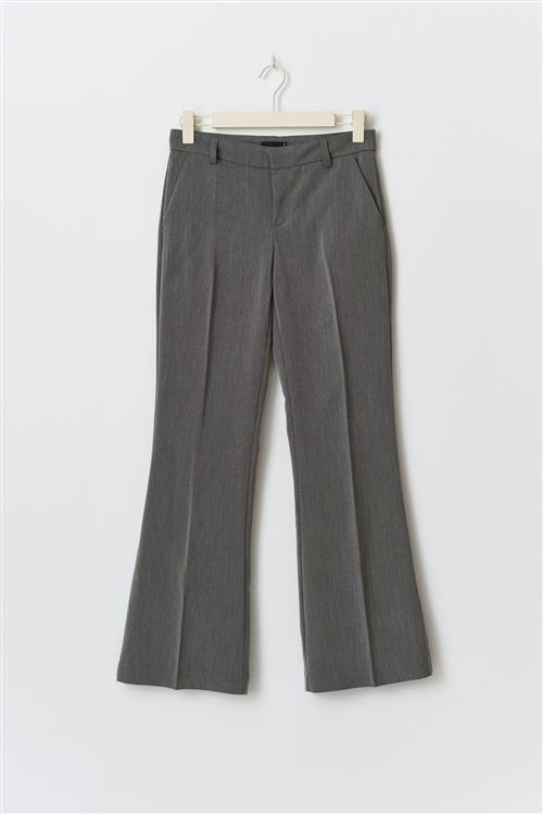 Gina Tricot - Tall relaxed trousers - vide habitbukser - Grå - 40 - Dame
