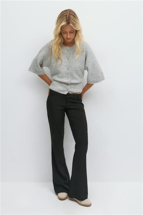 Gina Tricot - 14+ low bootcut trousers - bukser - Sort - XS - Dame