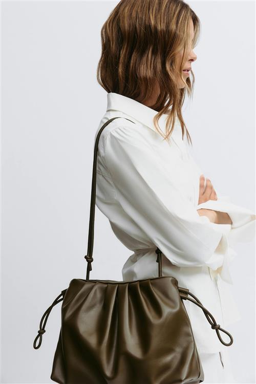 Gina Tricot - Pouch bag - Skuldertasker - Brun - ONESIZE - Dame